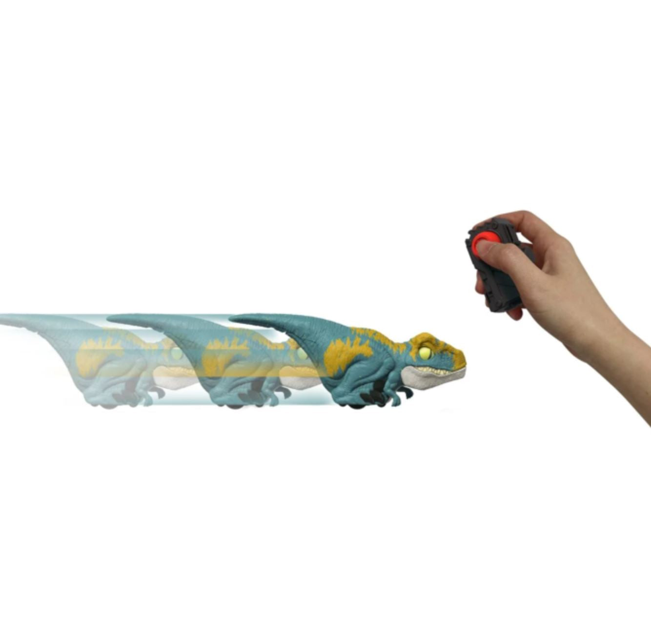 Jurassic World Dominion Uncaged Click Tracker Orange Atrociraptor Pack (New)