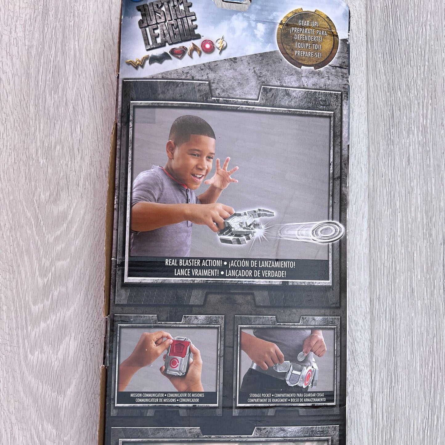 Mattel DC Justice League Cyborg Belt & Blast Pack (New)