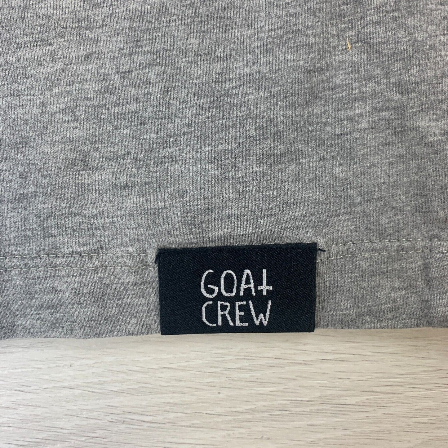 Goat Crew Team Conor McGregor Mens Grey T-Shirt Size Large