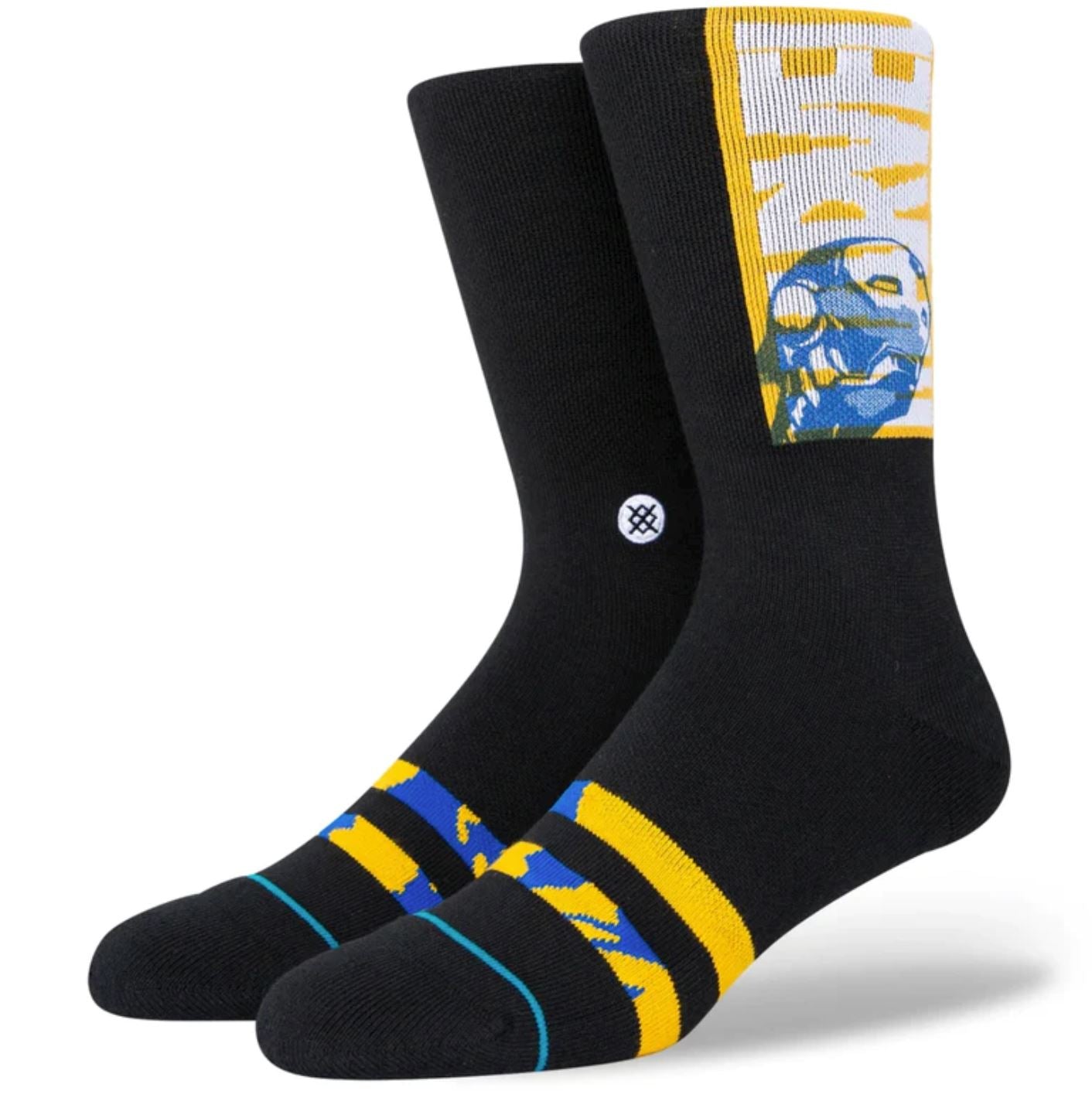 Stance Performance Socks Size Large (US 9-13) 2 Pairs Iron Man & Anthony Davis
