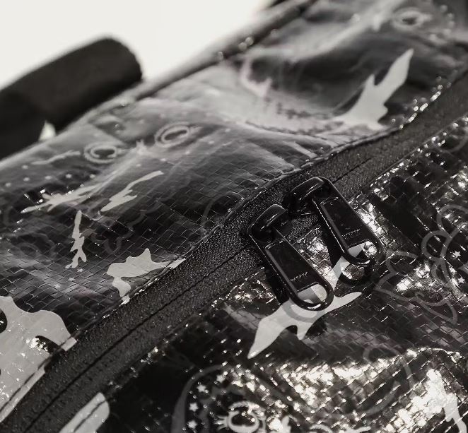 Culture Kings Not For Sale (NFS) Large Black Paisley Tarp Bag