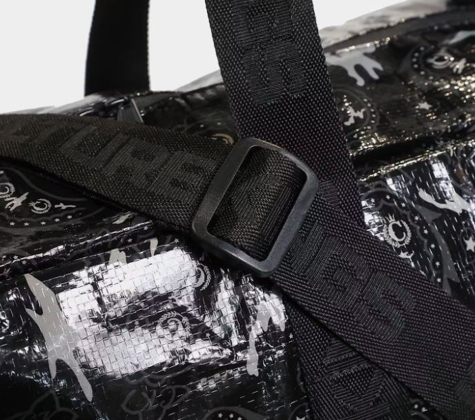 Culture Kings Not For Sale (NFS) Large Black Paisley Tarp Bag
