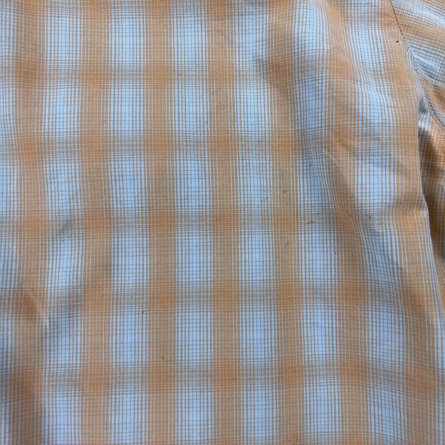Vintage Mambo Checkered Button Up Mens Shirt Size Large