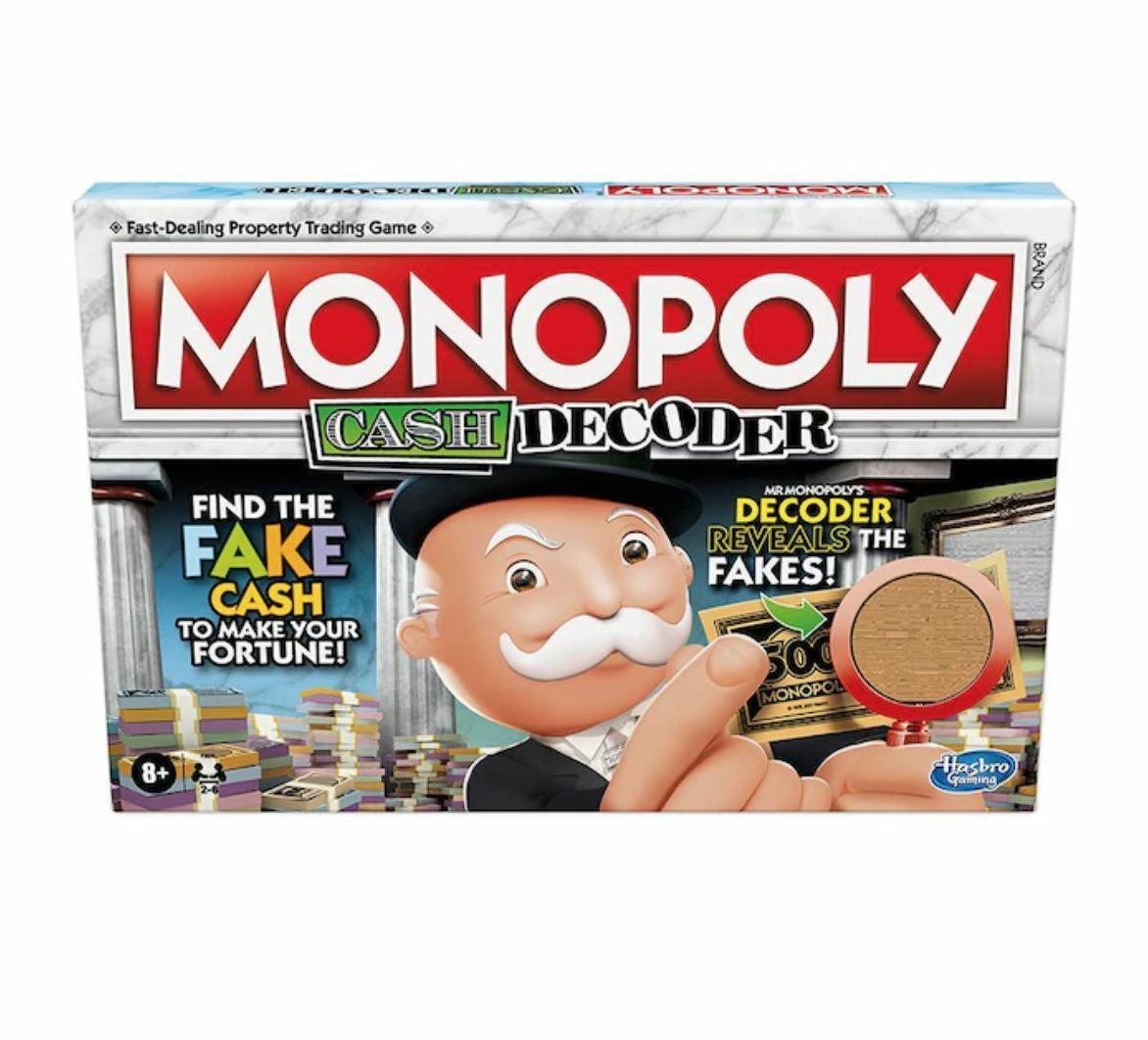 Monopoly Cash Decoder Board Game BRAND NEW