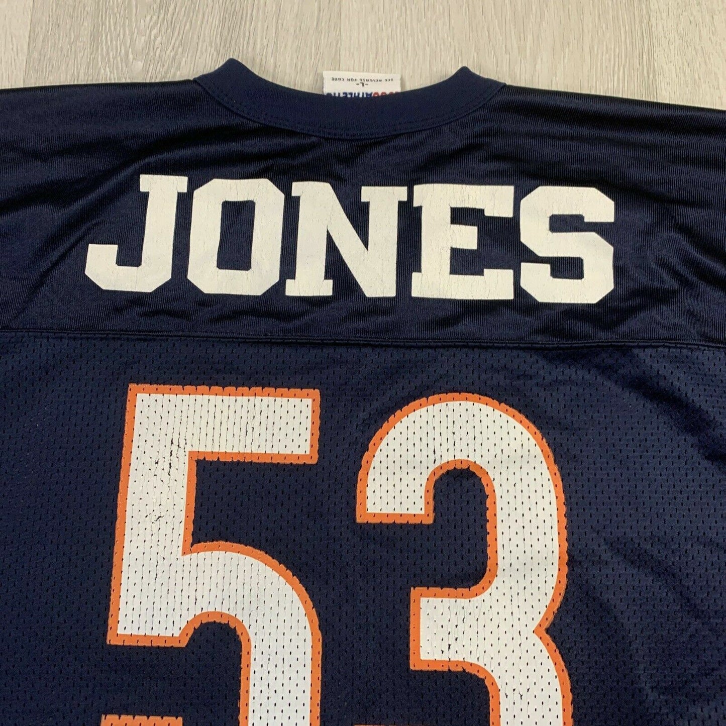 Logo Athletic NFL Chicago Bears Gridiron Jersey Size L #53 Jones