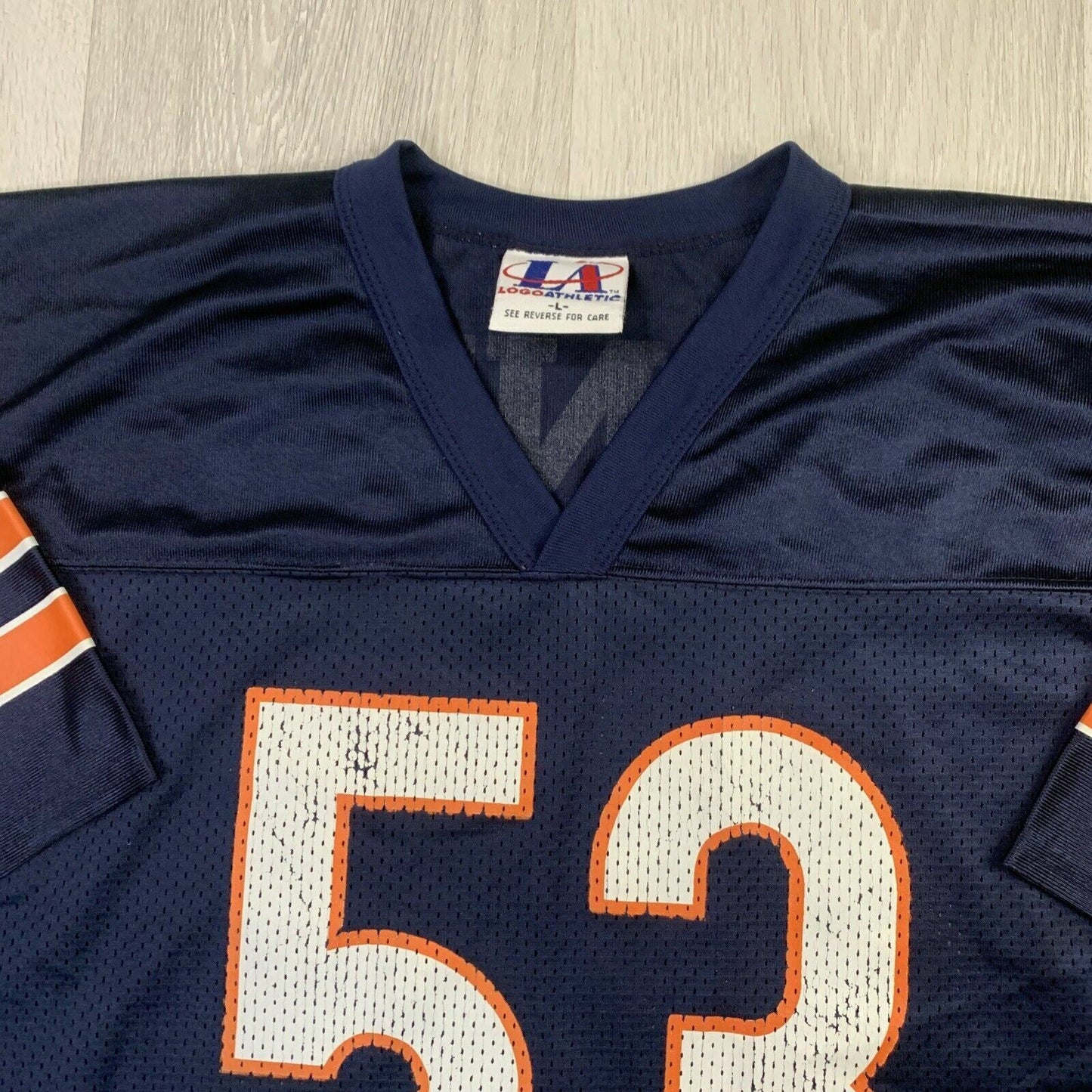 Logo Athletic NFL Chicago Bears Gridiron Jersey Size L #53 Jones