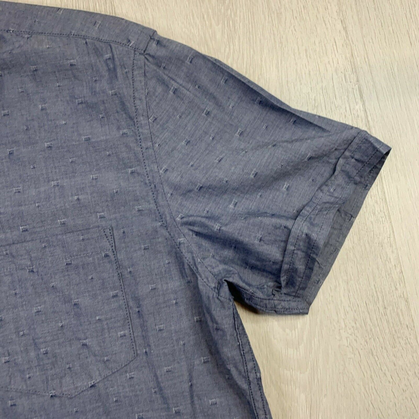 JAG Mens Casual Short Sleeve Button Up Shirt Size M