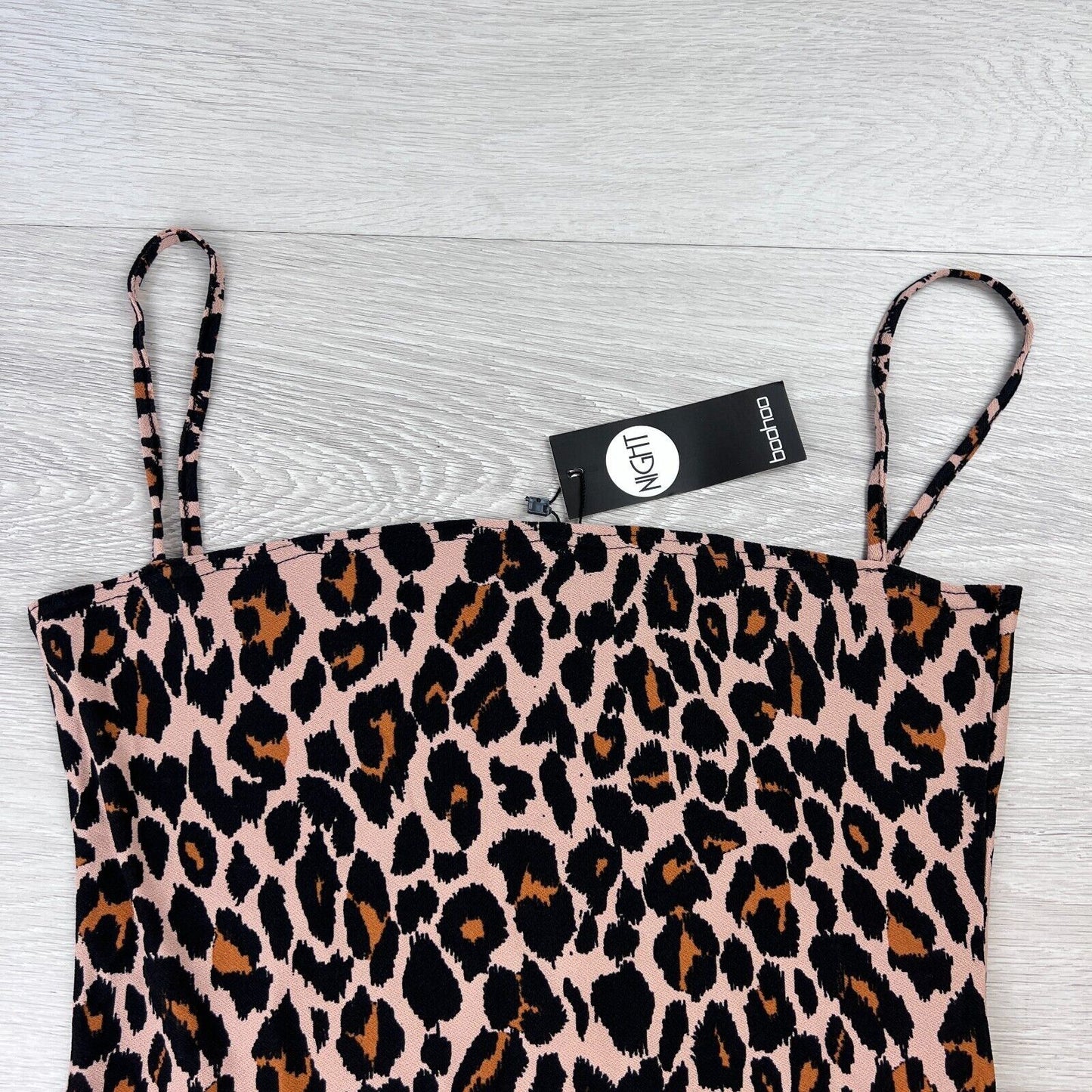 Boohoo Night Animal Print Leotard Size US 10