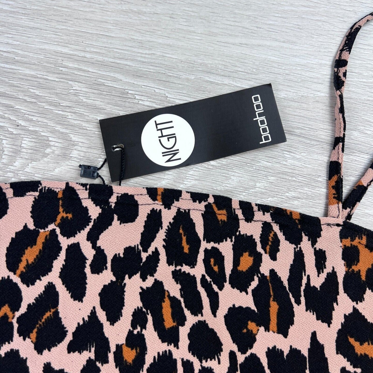 Boohoo Night Animal Print Leotard Size US 10
