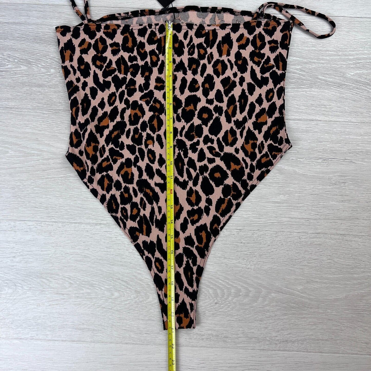 Boohoo Night Animal Print Leotard Size US 10