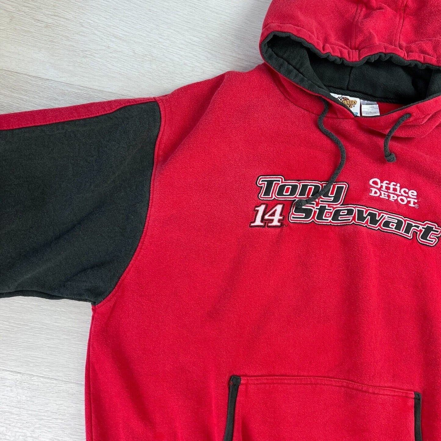 Nascar Winners Circle Tony Stewart Mens Pullover Hoodie Size XL