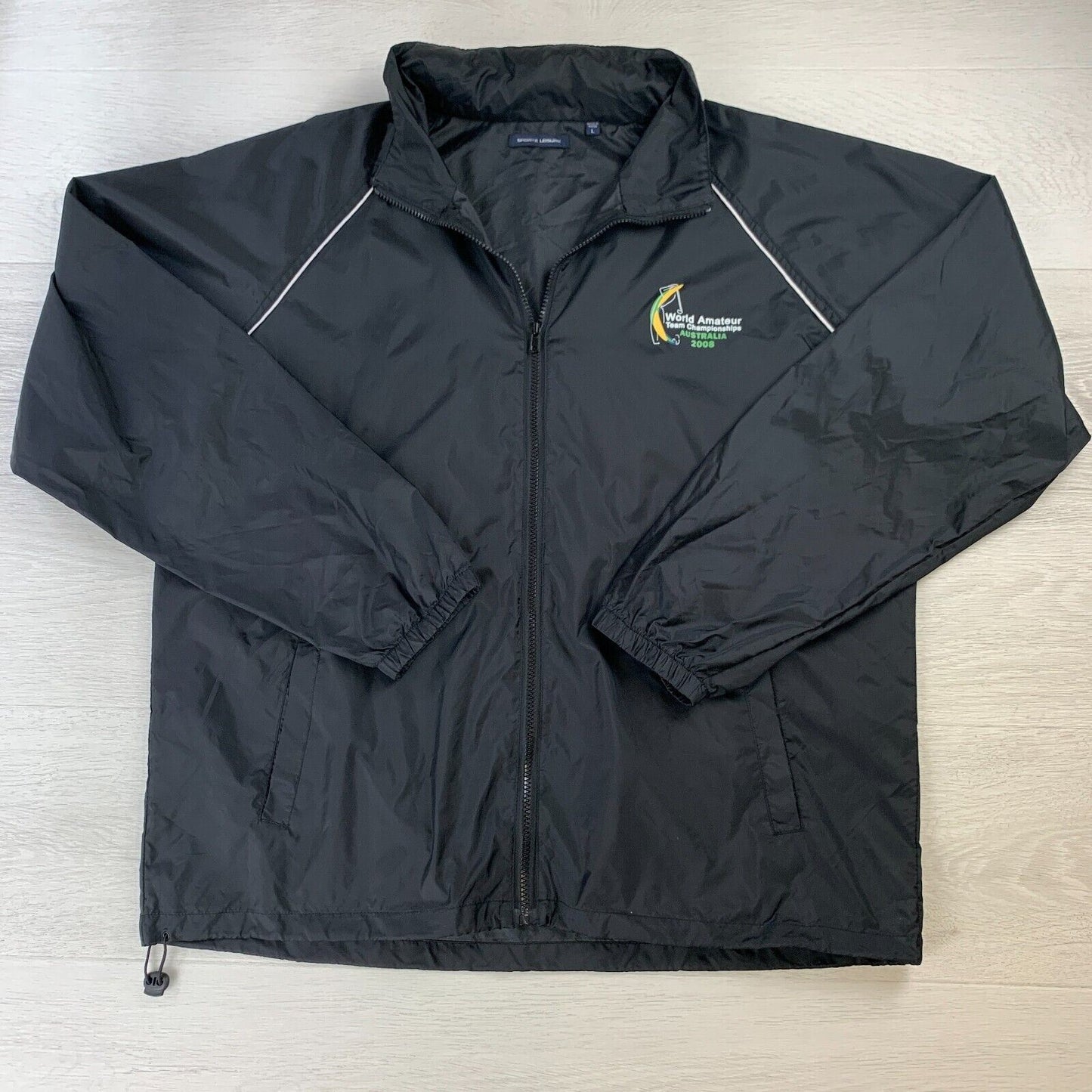 Vintage Golf World Amateur Championship Australia 2008 Mens Jacket Size Large