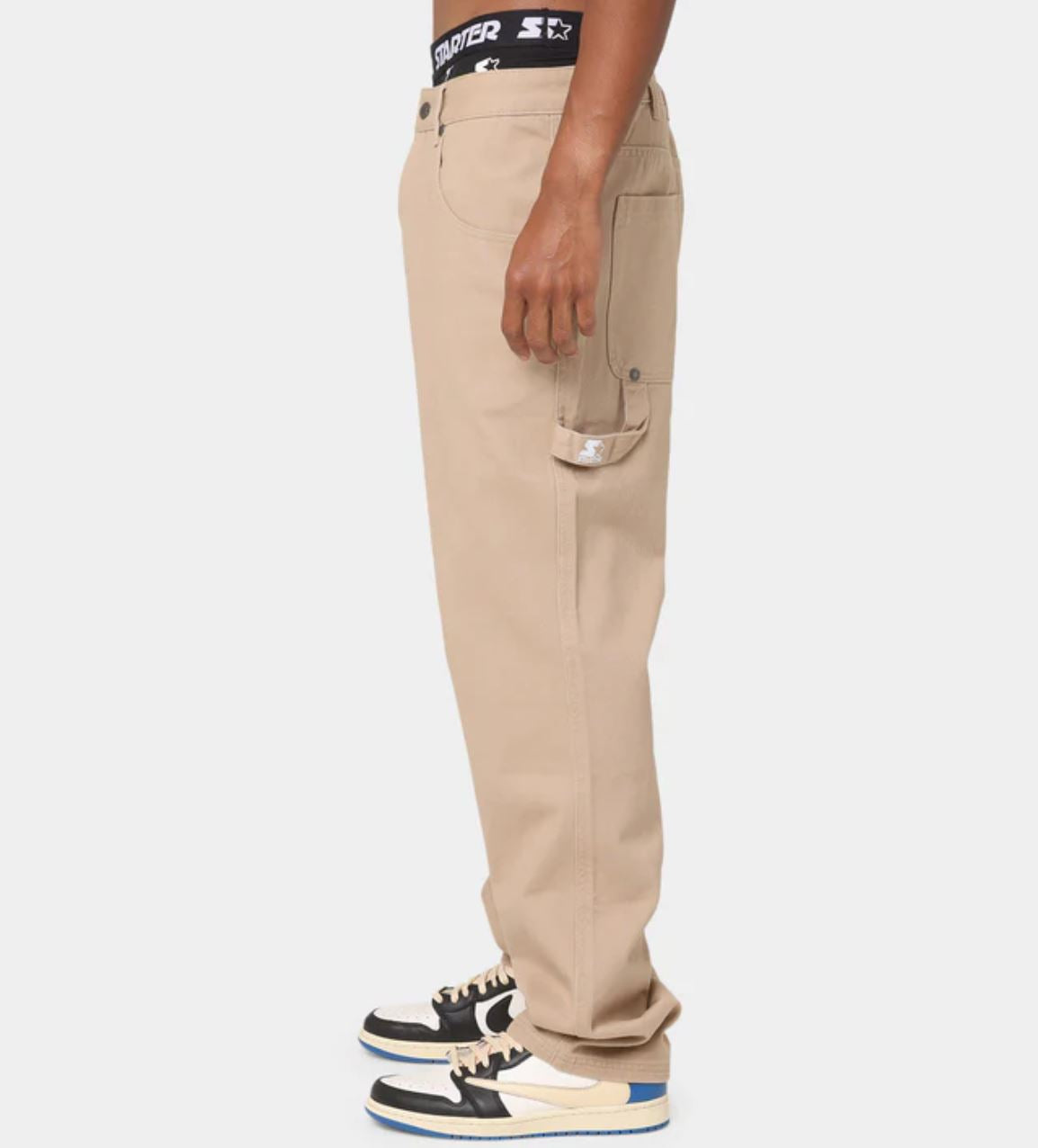 STARTER 95' Relaxed Mens Chino Pants Sand Size 32