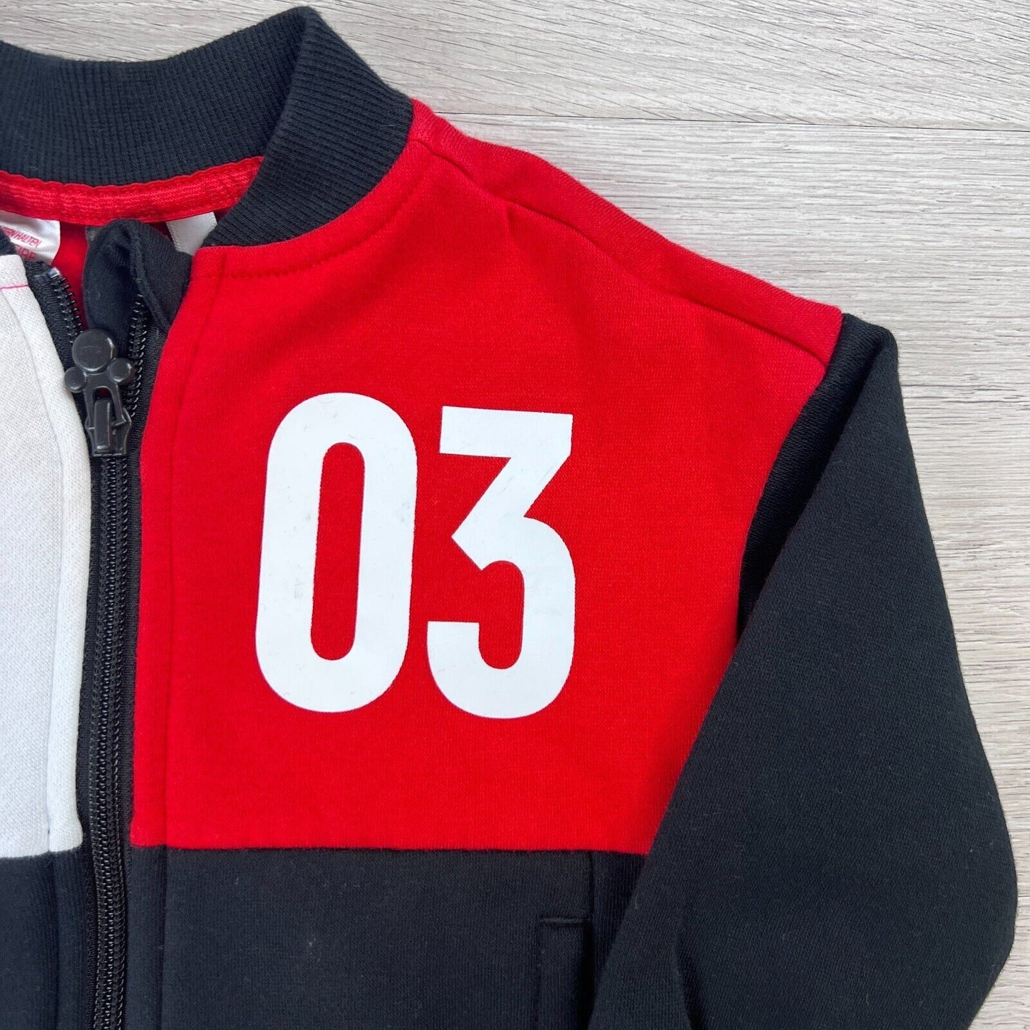 adidas x Disney Mickey Mouse Kids Tracksuit Jacket Size 6-9 Months