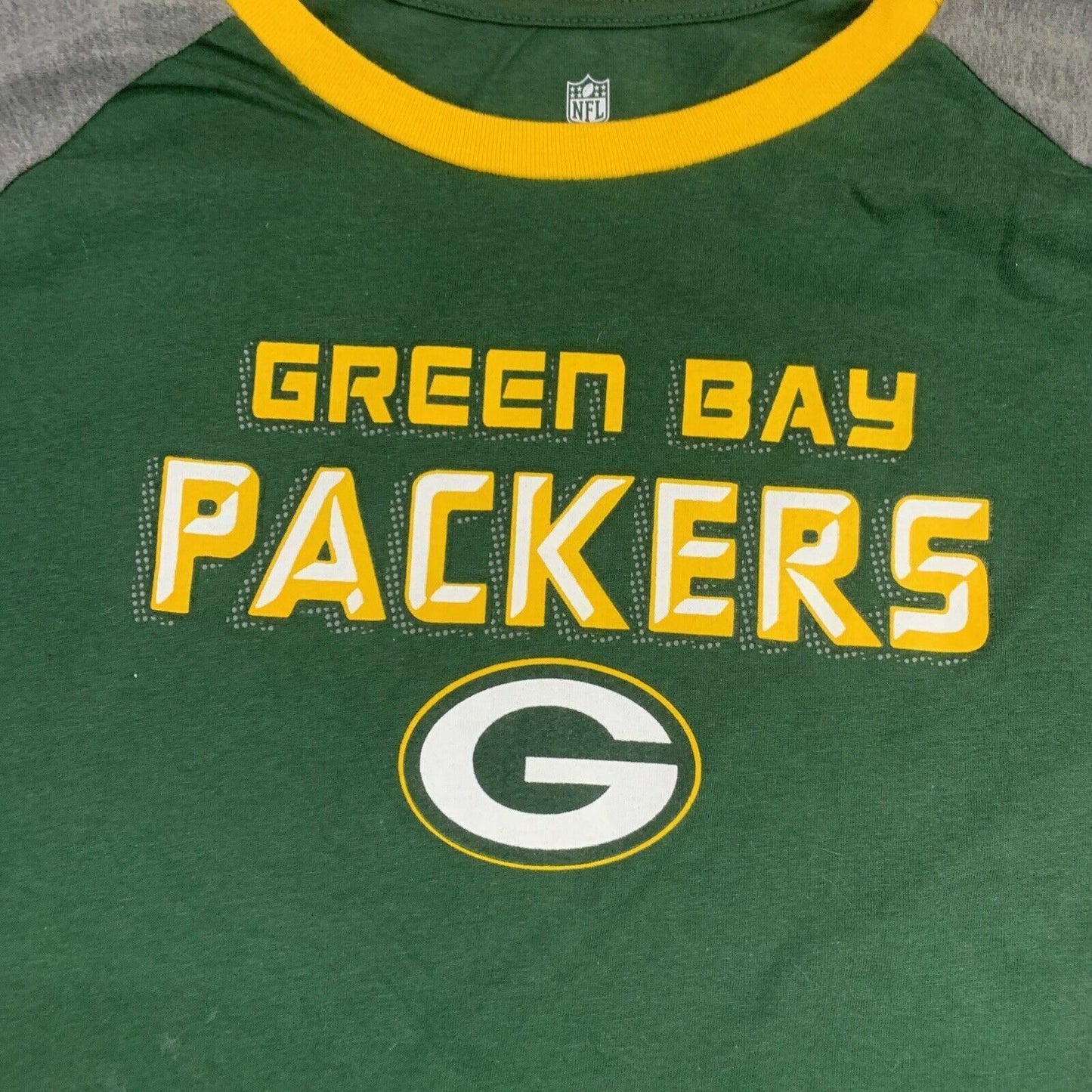 NFL Green Bay Packers Boys Long Sleeve T-Shirt Size 14-16 Years