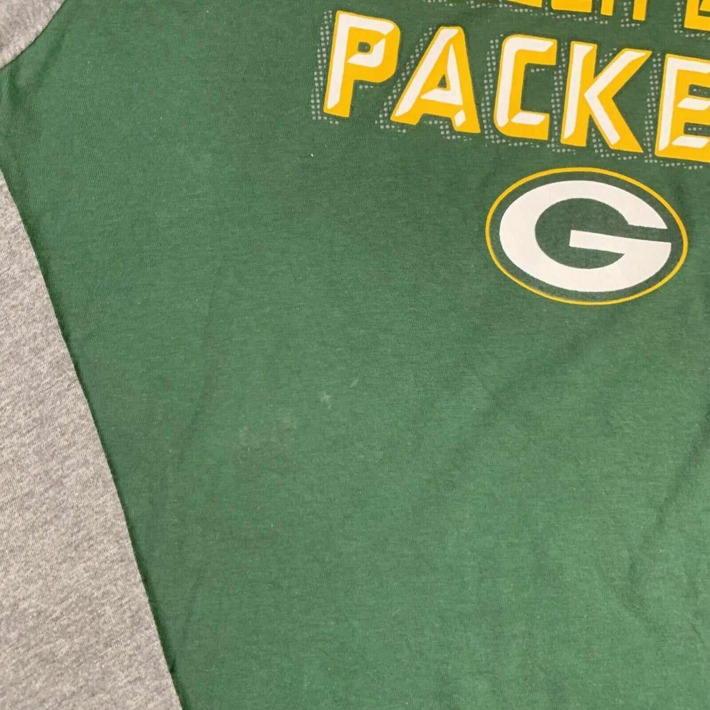 NFL Green Bay Packers Boys Long Sleeve T-Shirt Size 14-16 Years