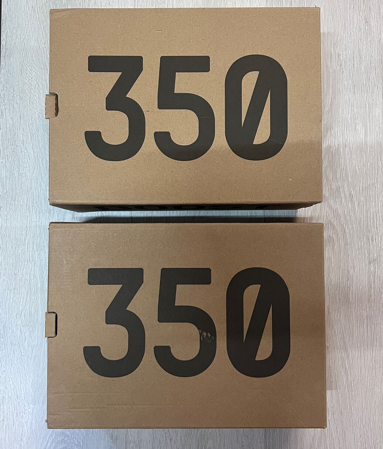 adidas Yeezy Boost Boxes 350 & Yzy 350 V2 (2 x Boxes) **BOXES ONLY**