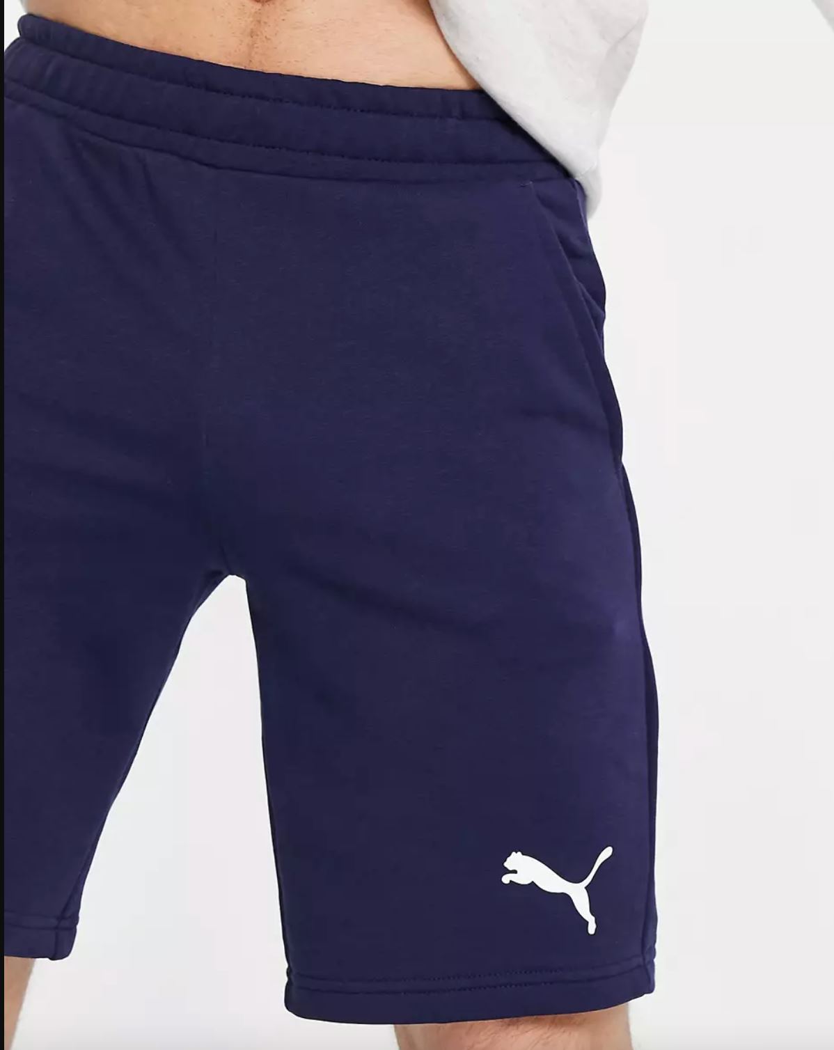 Puma Navy 10 inch Sweat Shorts Size Medium