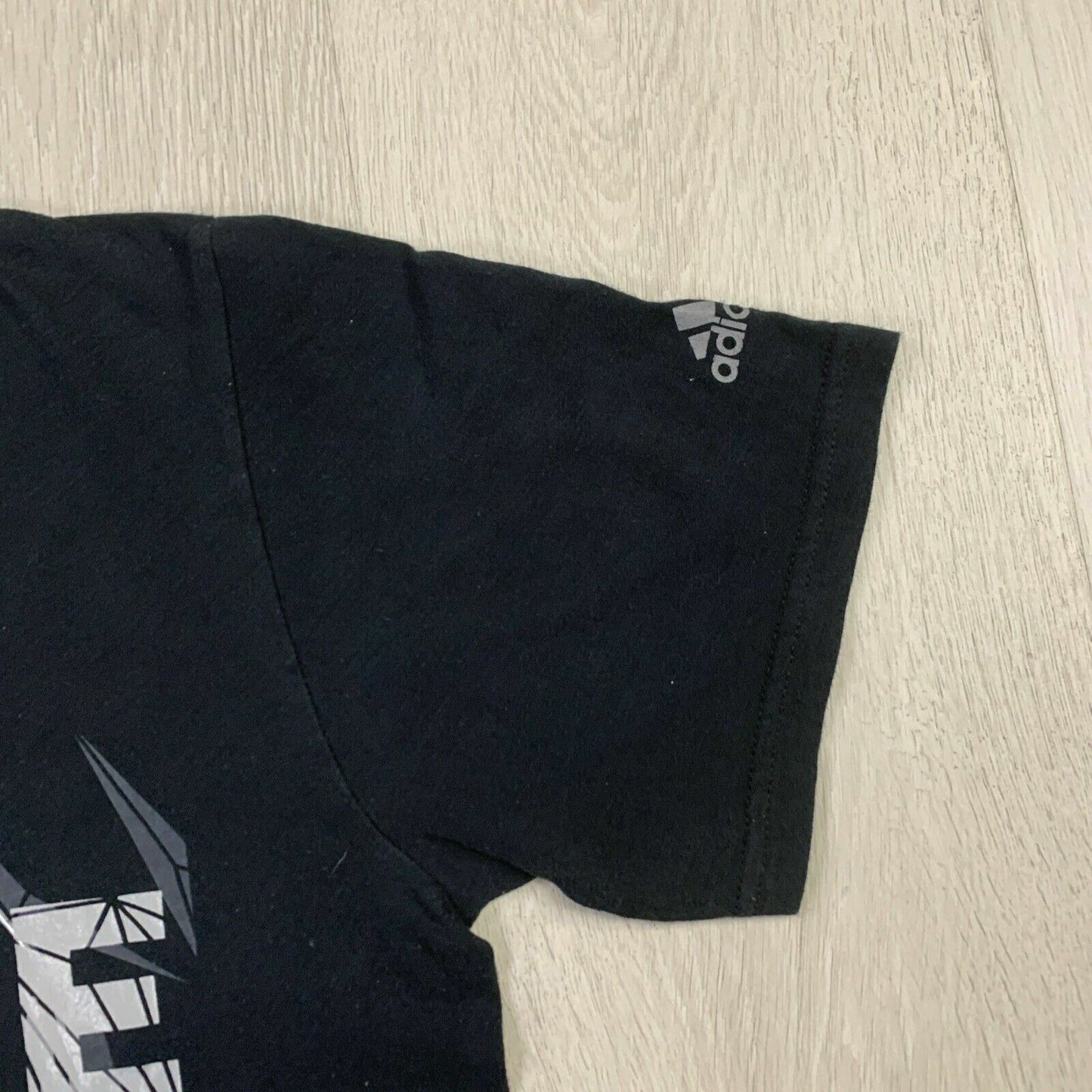 adidas Mens Gridiron 'Make Havoc' Black T-Shirt Size Small