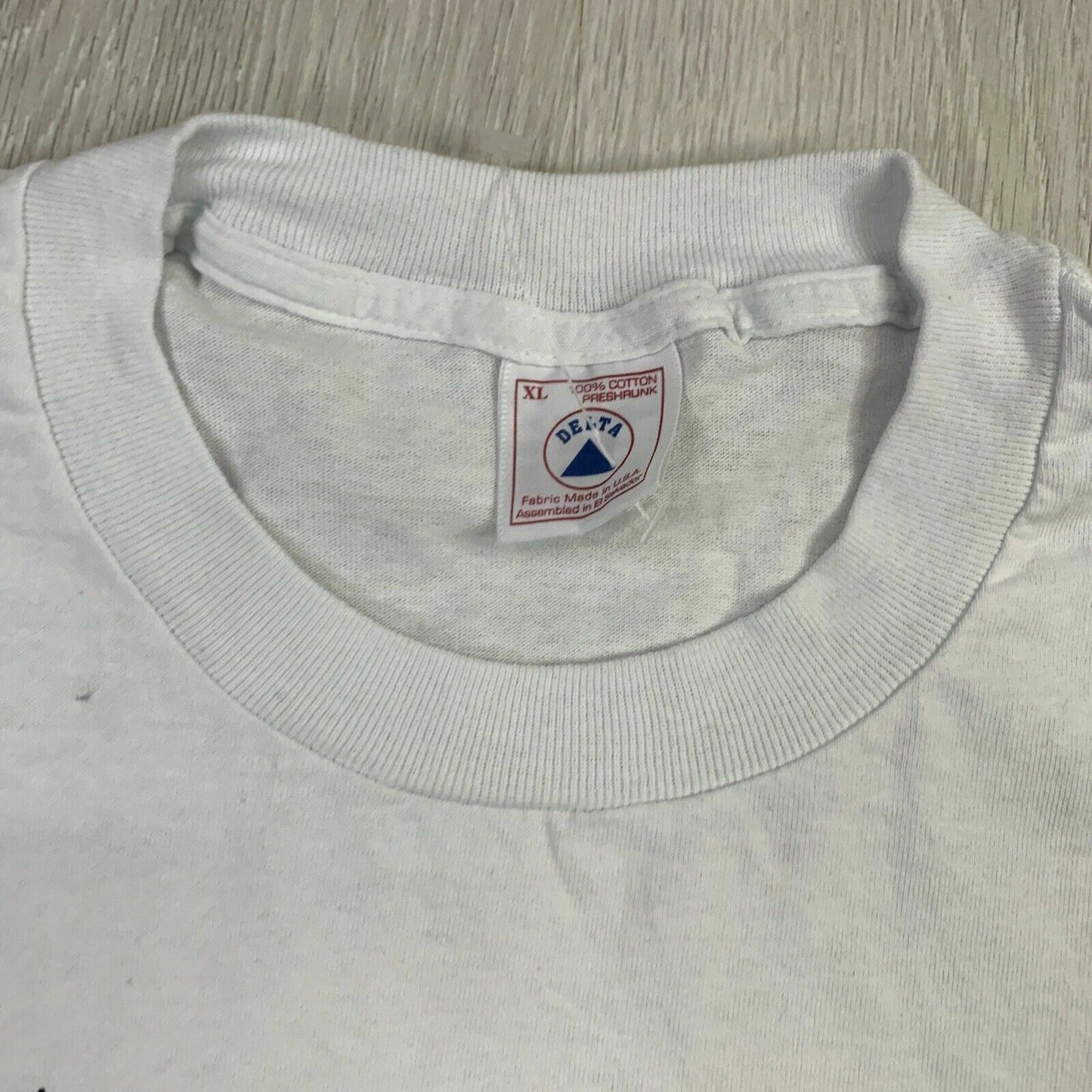 Delta Sport Search Mens White T-Shirt Size XL