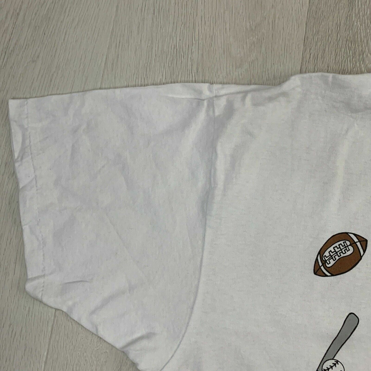 Delta Sport Search Mens White T-Shirt Size XL