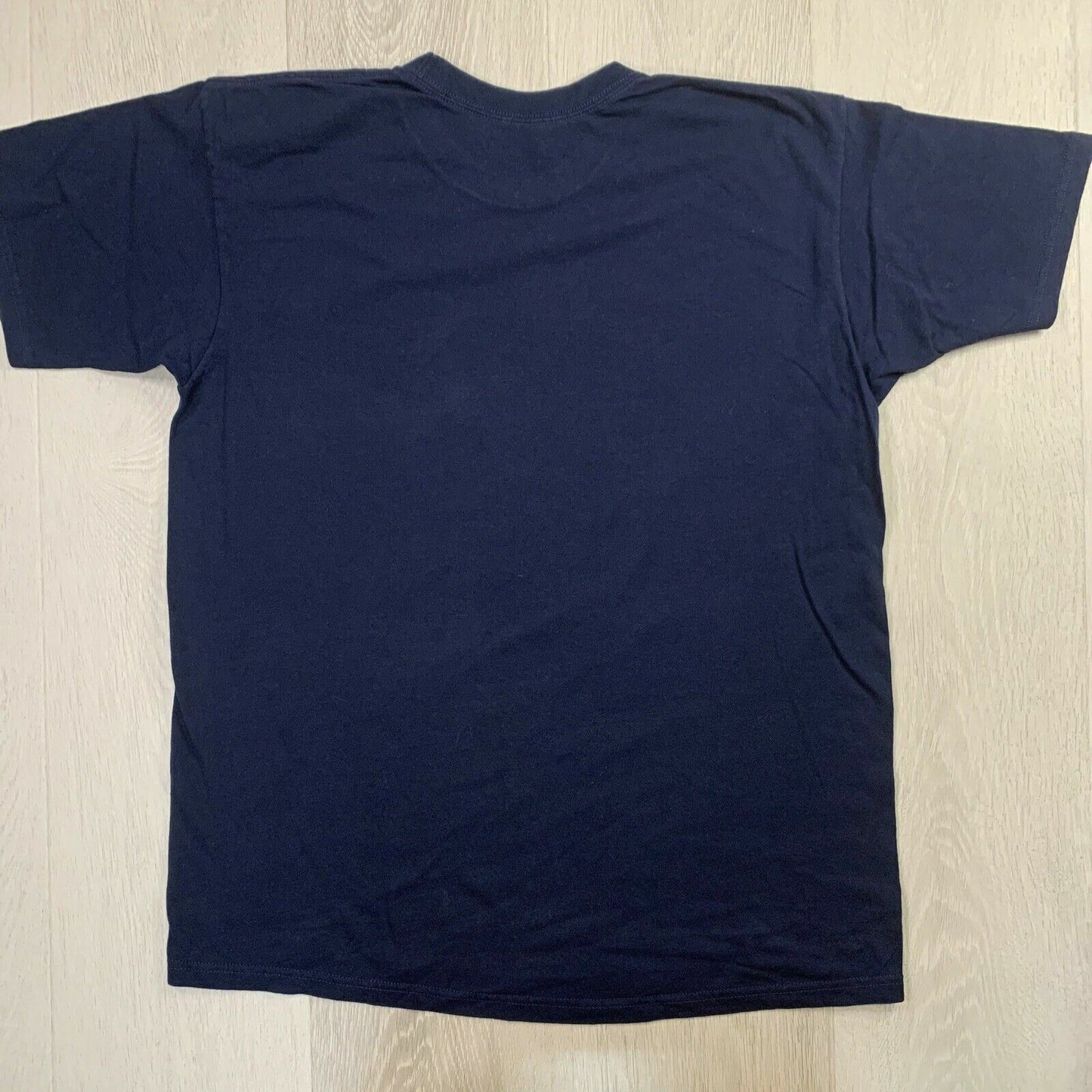 NIKE Illinois College Football 2008 Mens Blue T-Shirt Size Small
