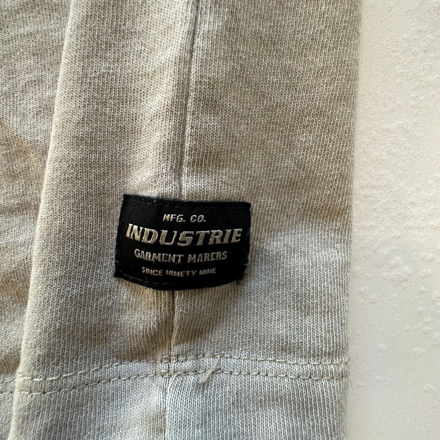 Industries Mens Beige Muscle Tank Top Size XL
