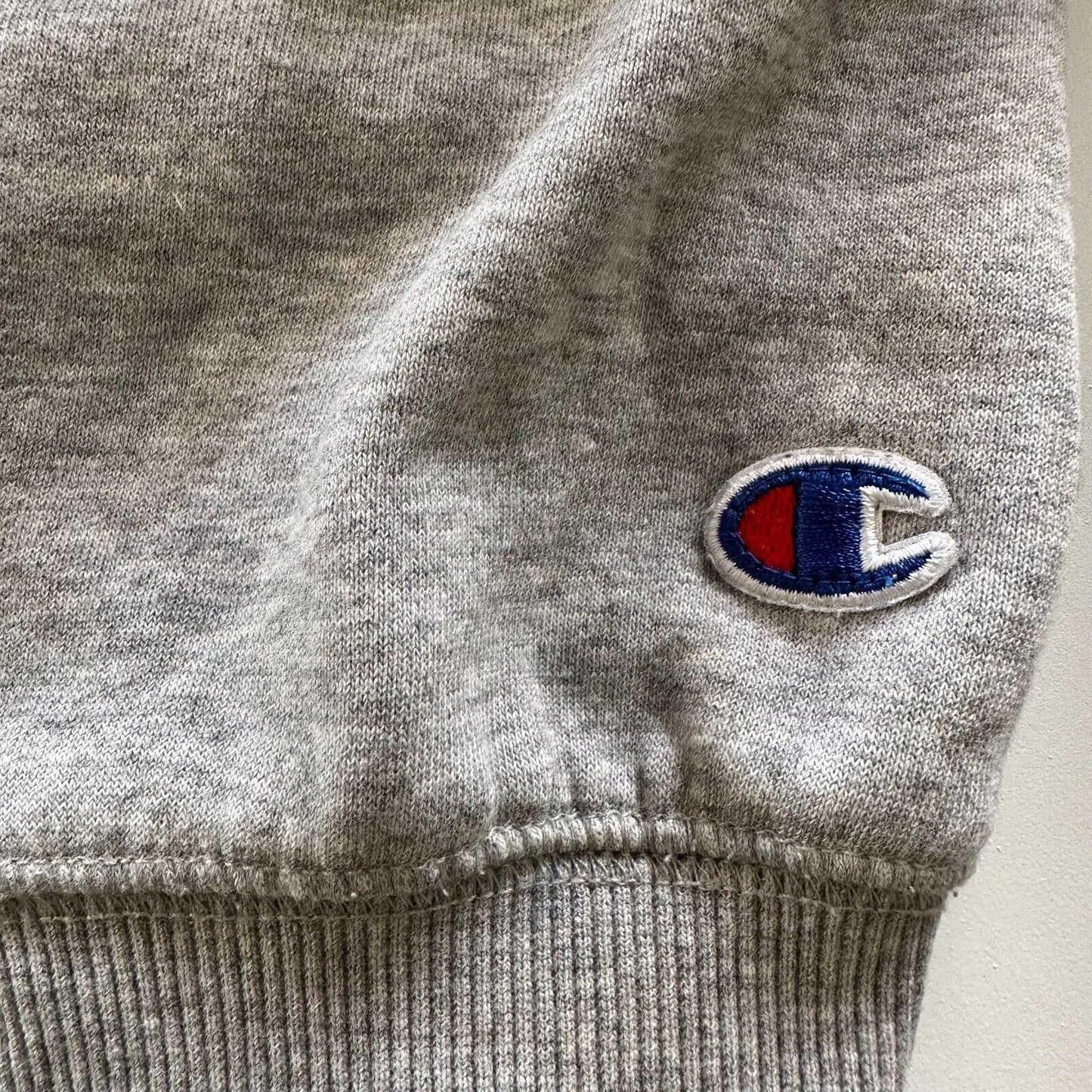 Champion Pullover Grey Mens Hoodie Size Large