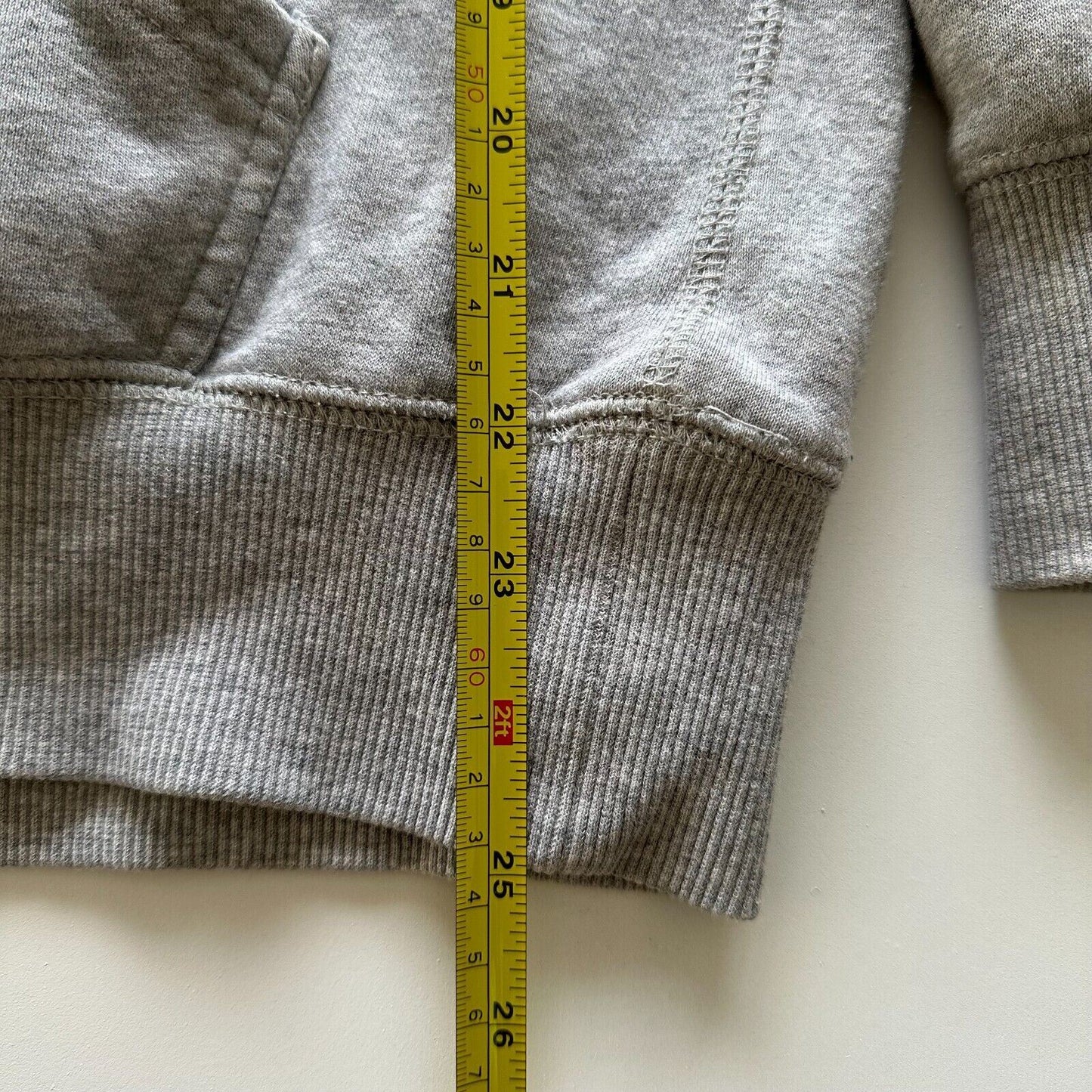 Champion Pullover Grey Mens Hoodie Size Large
