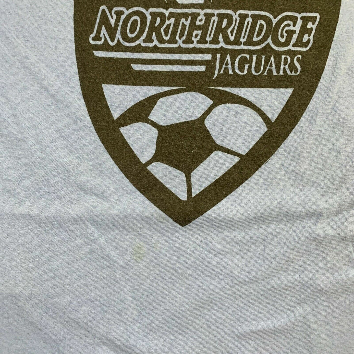 Northridge Jaguars Soccer Mens Blue T-Shirt SIie M