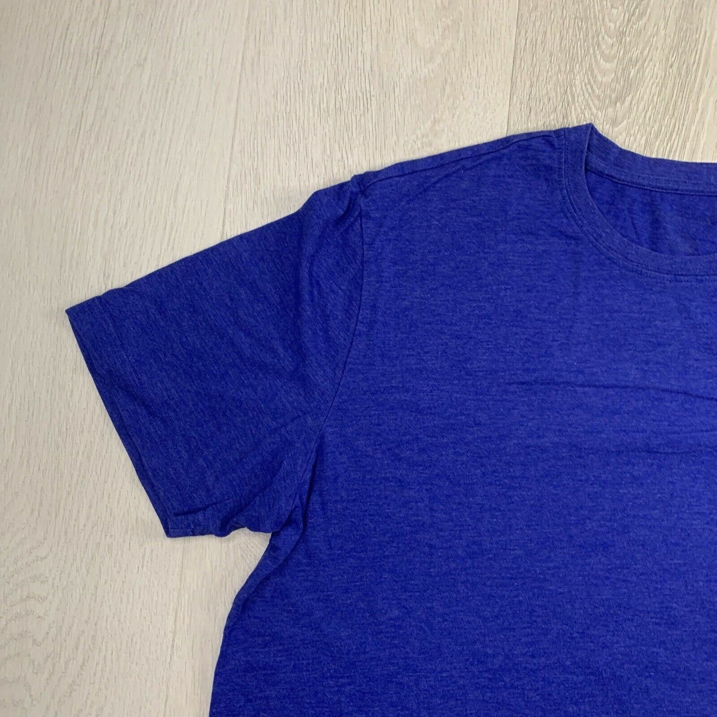 Nautica Mens Blue T-shirt Embroidered Logo Size Large