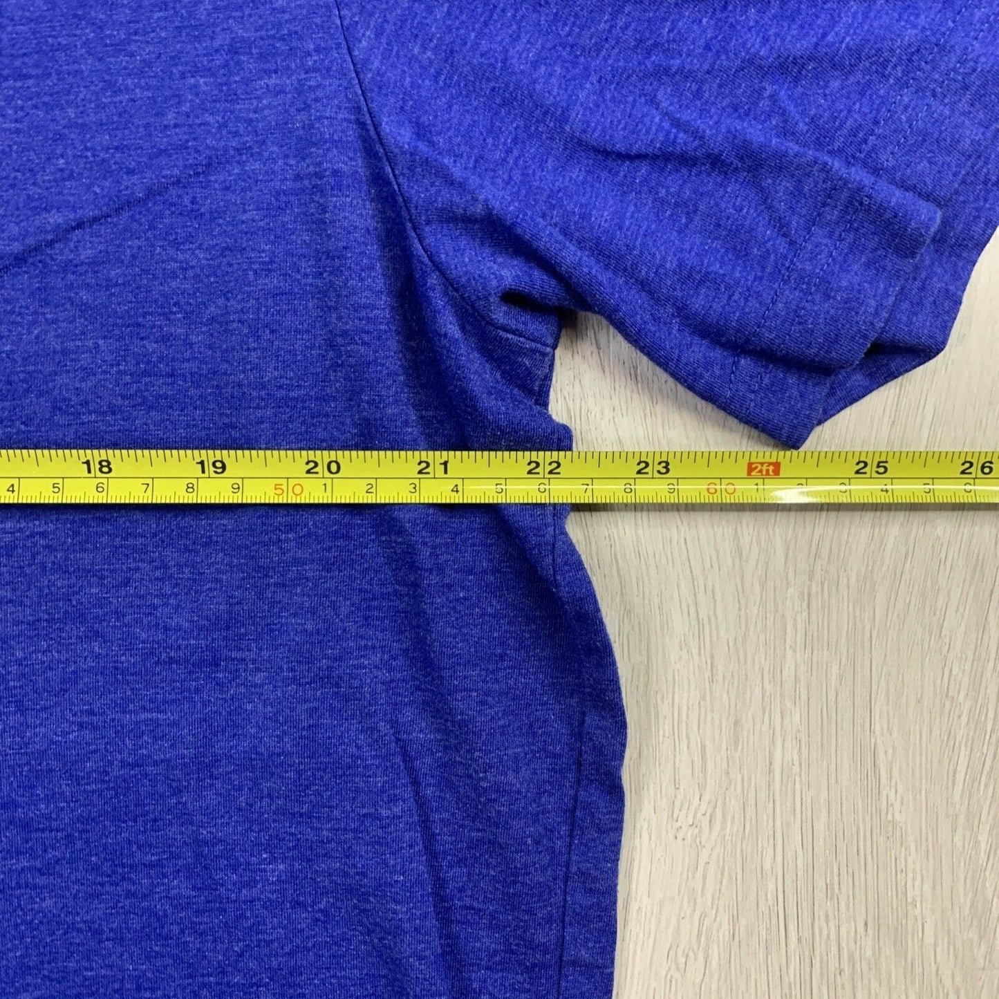 Nautica Mens Blue T-shirt Embroidered Logo Size Large
