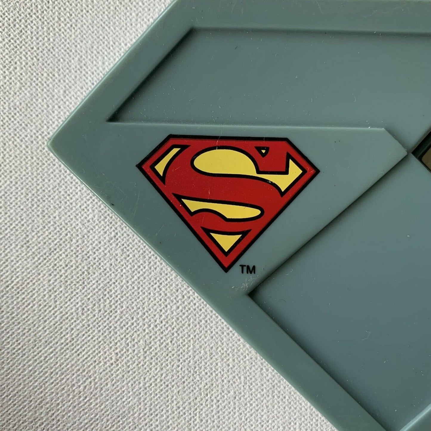 Vintage DC Comics Superman Misc Plastic Grey Toy Piece Circa 1999
