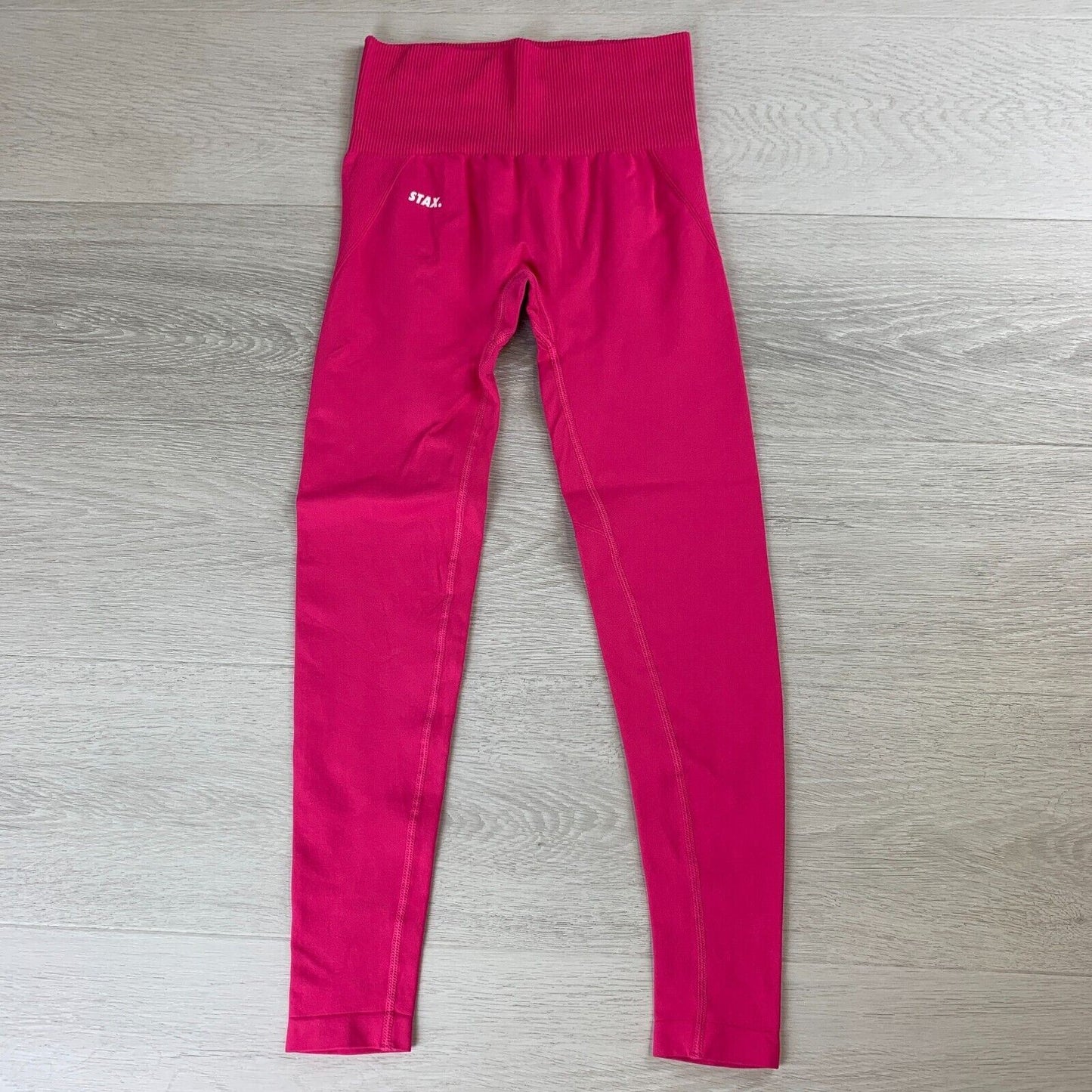 Stax. Womens Pink Workout Tights Size Small