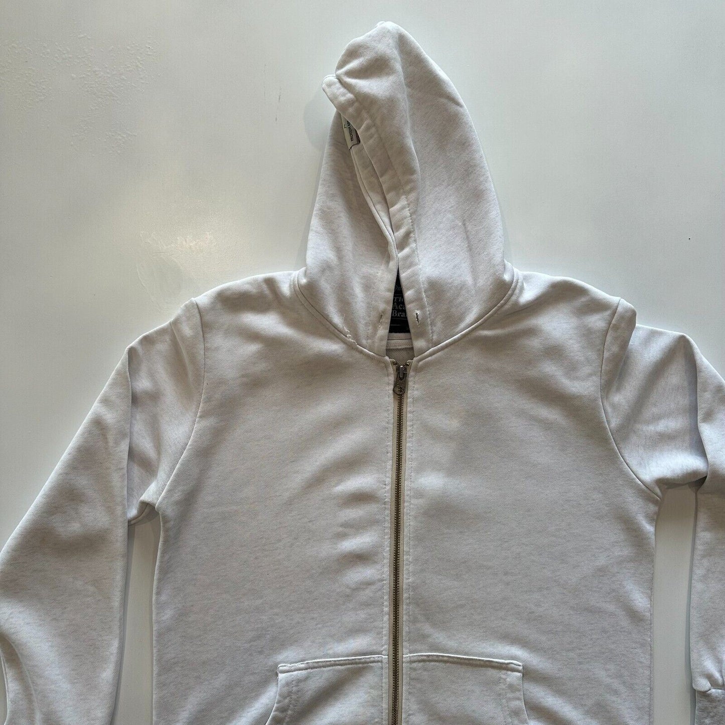 The Academy Brand Mens White Hoodie Size XS