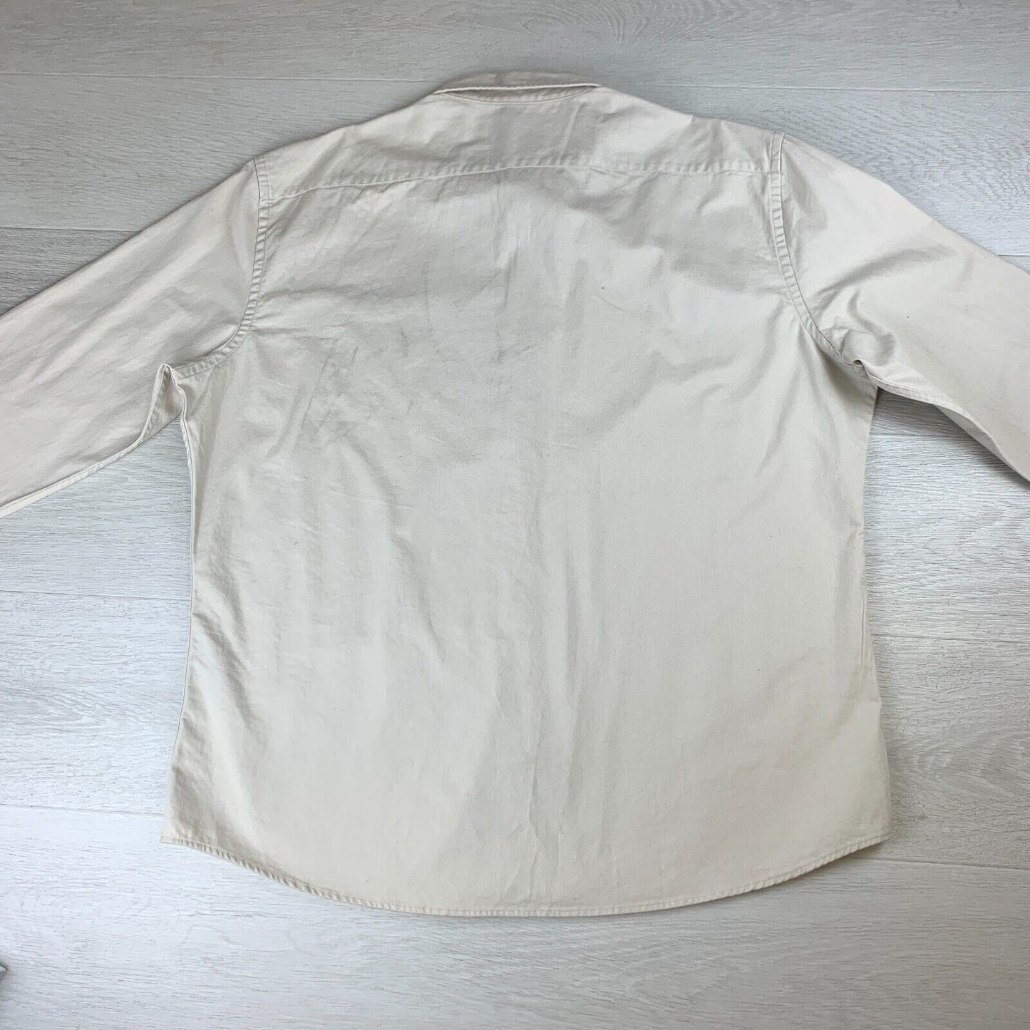 Connor Frampton Casual Button Up Shirt in Stone Mens Size 2XL
