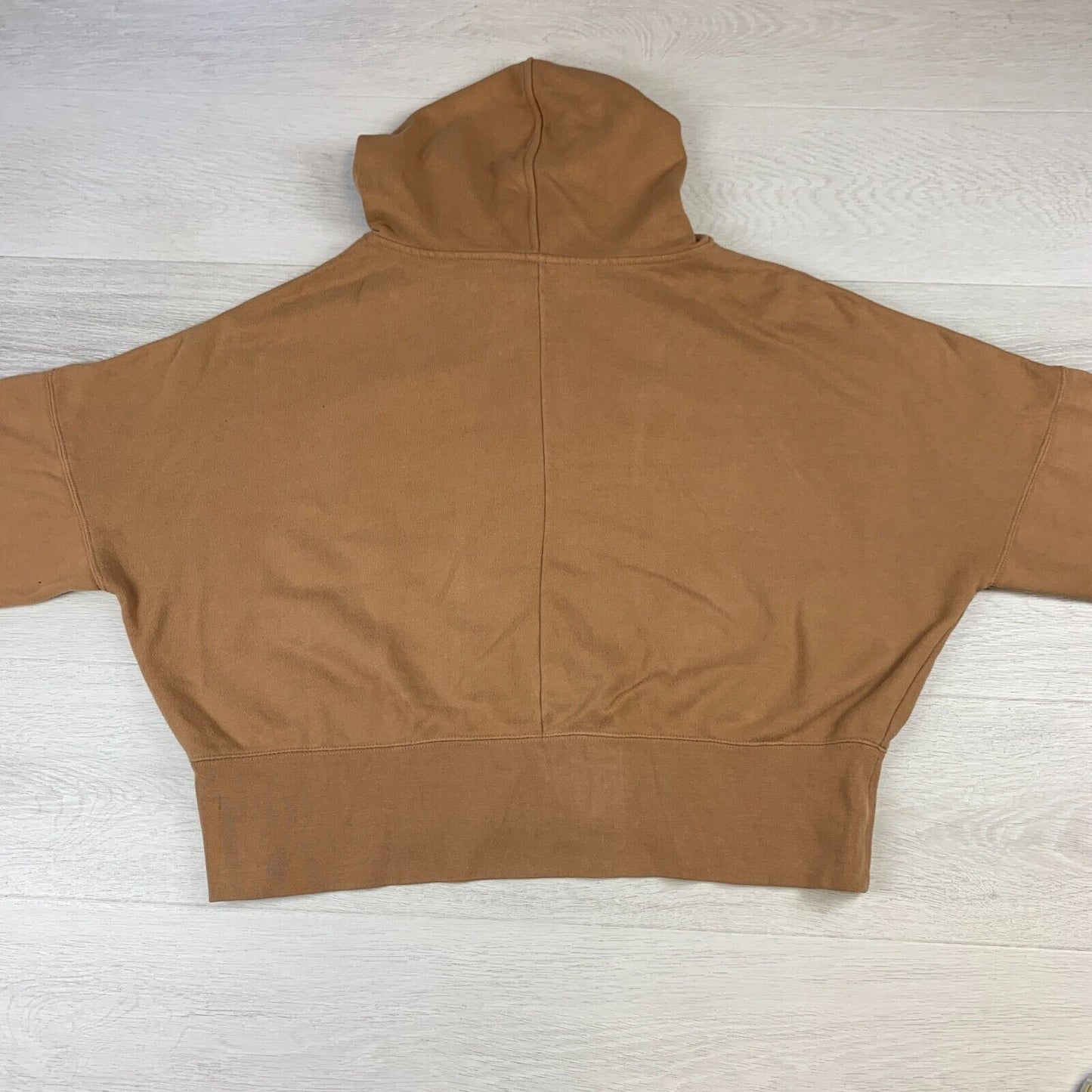 Seed Womens Brown Full Zip Oversized Hoodie Size XL