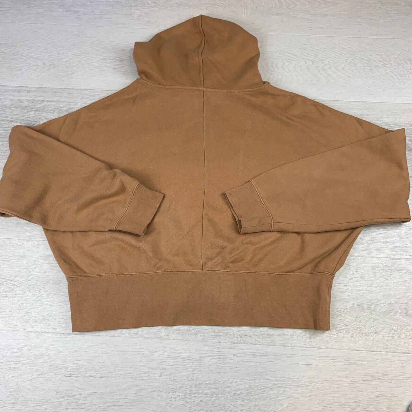 Seed Womens Brown Full Zip Oversized Hoodie Size XL