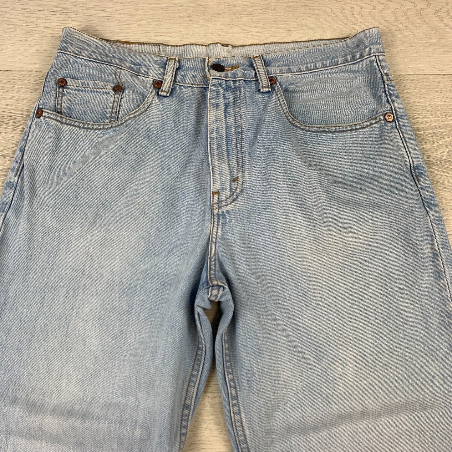 Levis 504 Mens Blue Jeans Size 34/32