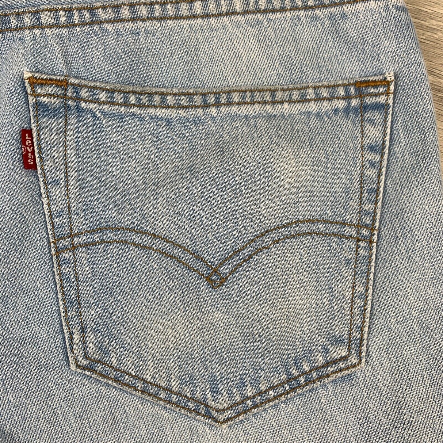 Levis 504 Mens Blue Jeans Size 34/32