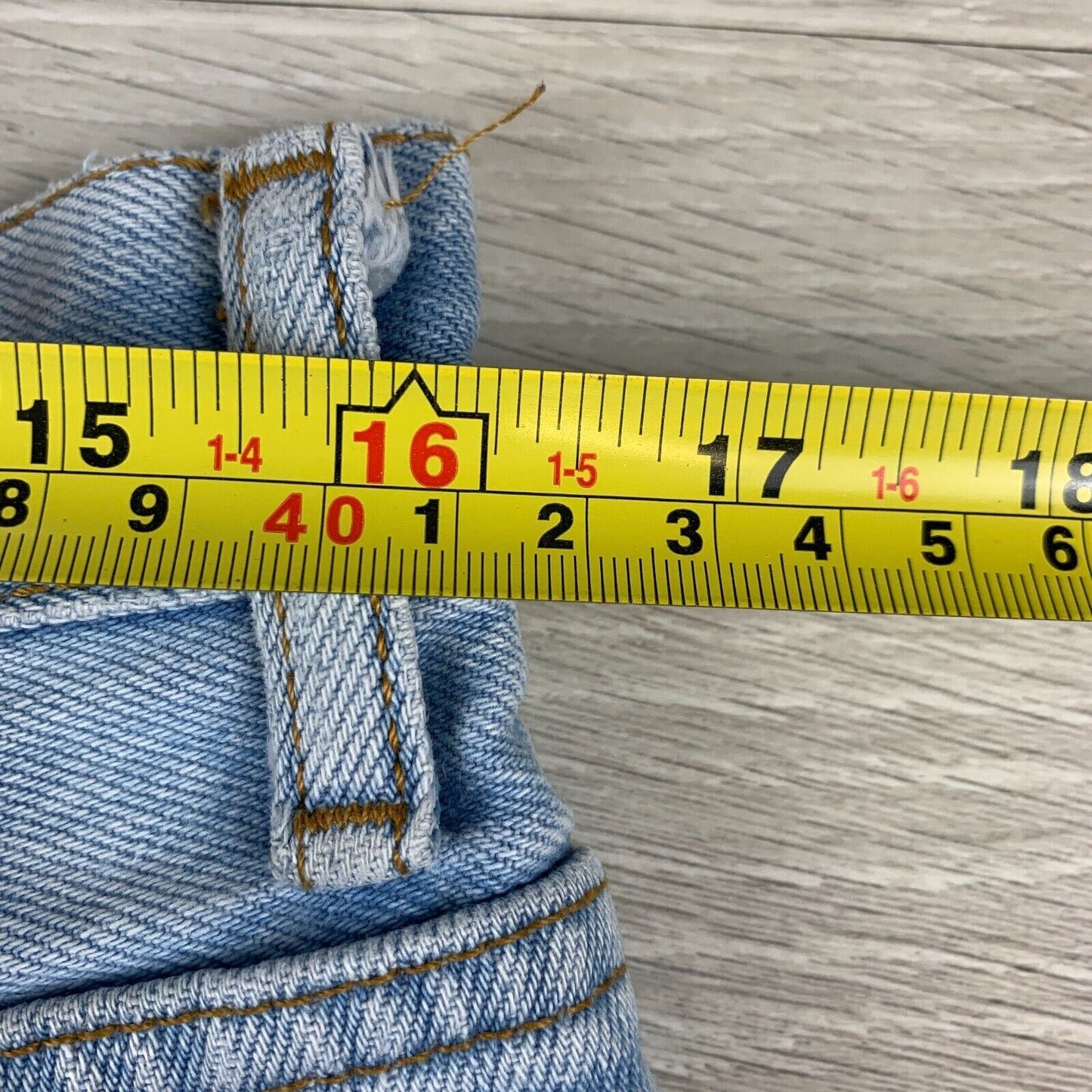 Levis 504 Mens Blue Jeans Size 34/32