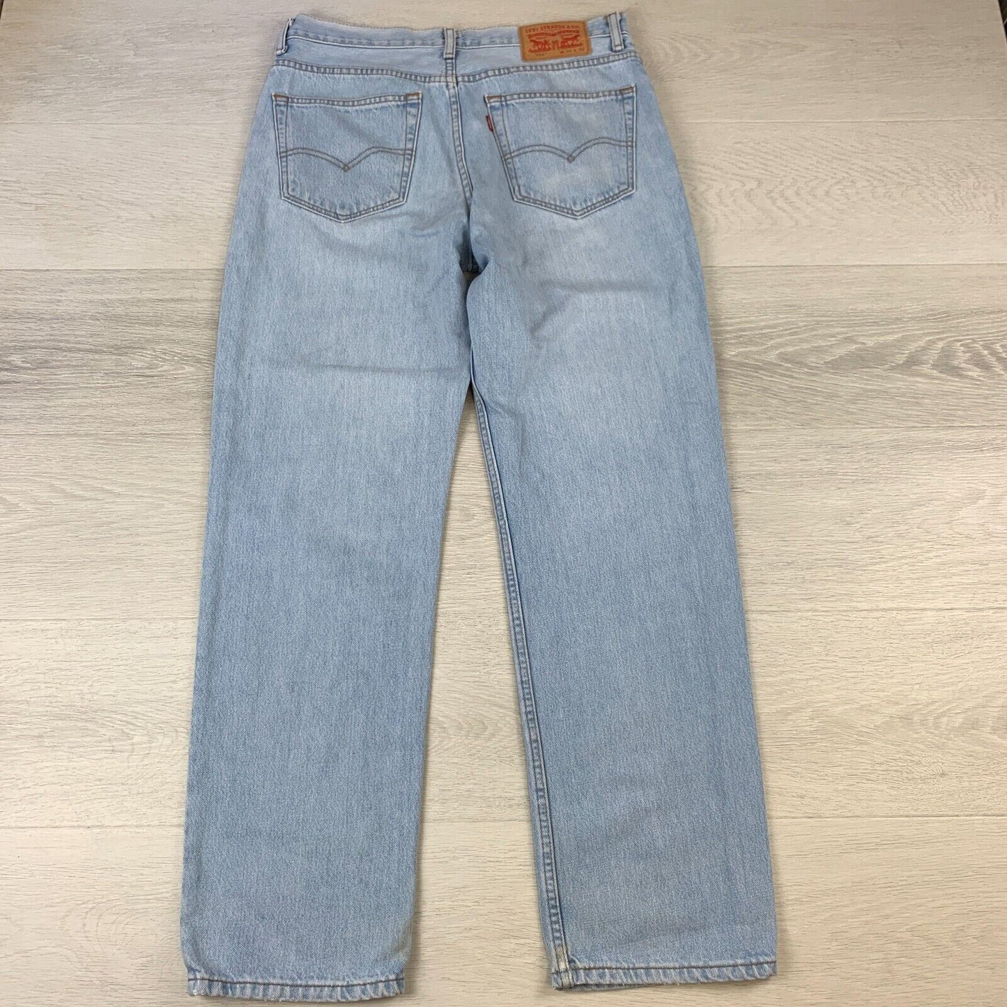Levis 504 Mens Blue Jeans Size 34/32