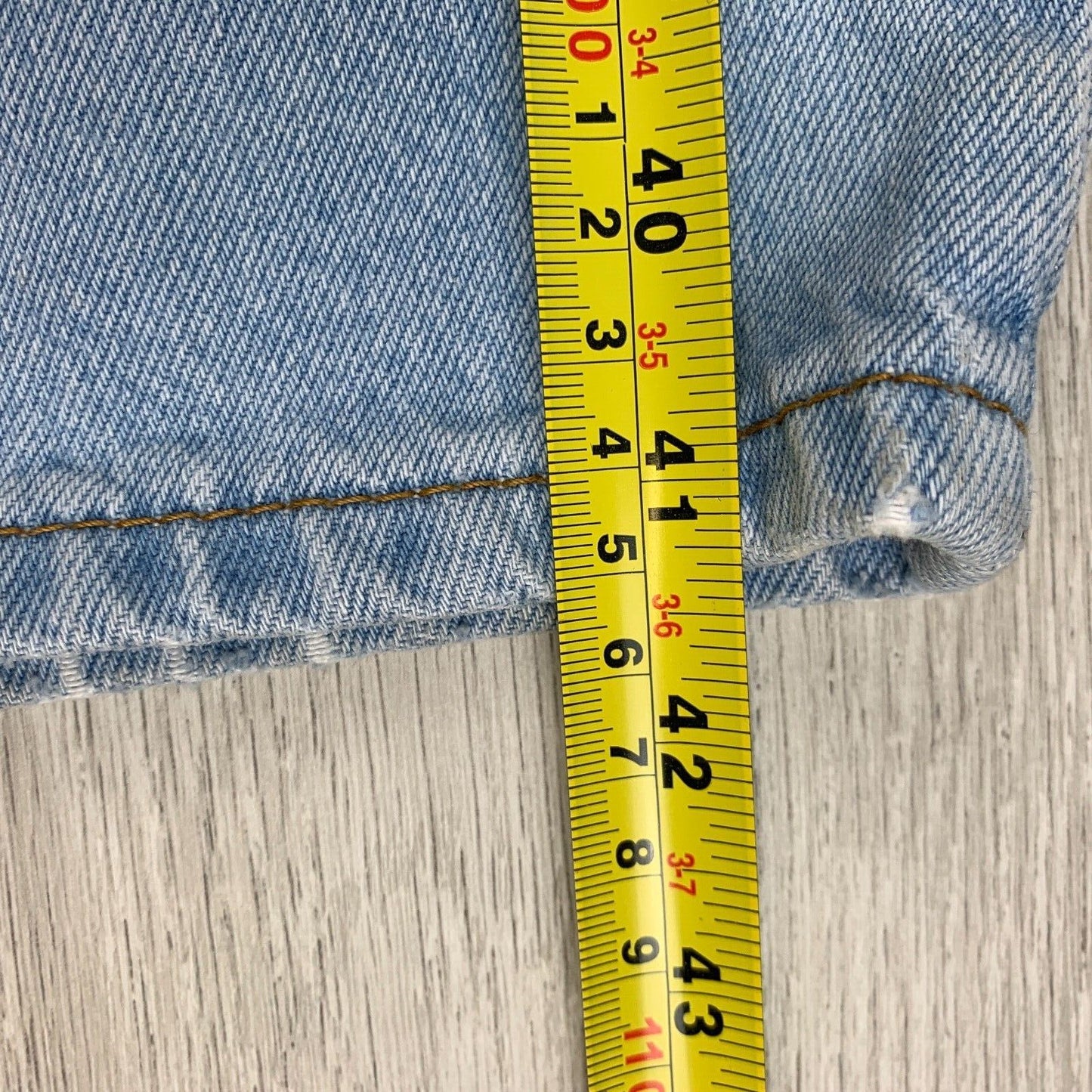 Levis 504 Mens Blue Jeans Size 34/32