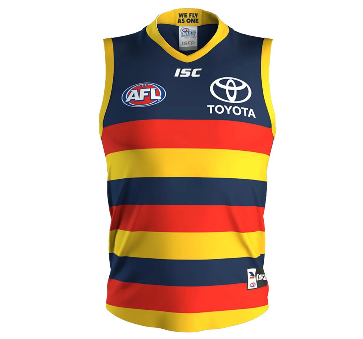 ISC Adelaide Crows OnField Mens AFL Guernsey Size 2XL (New)