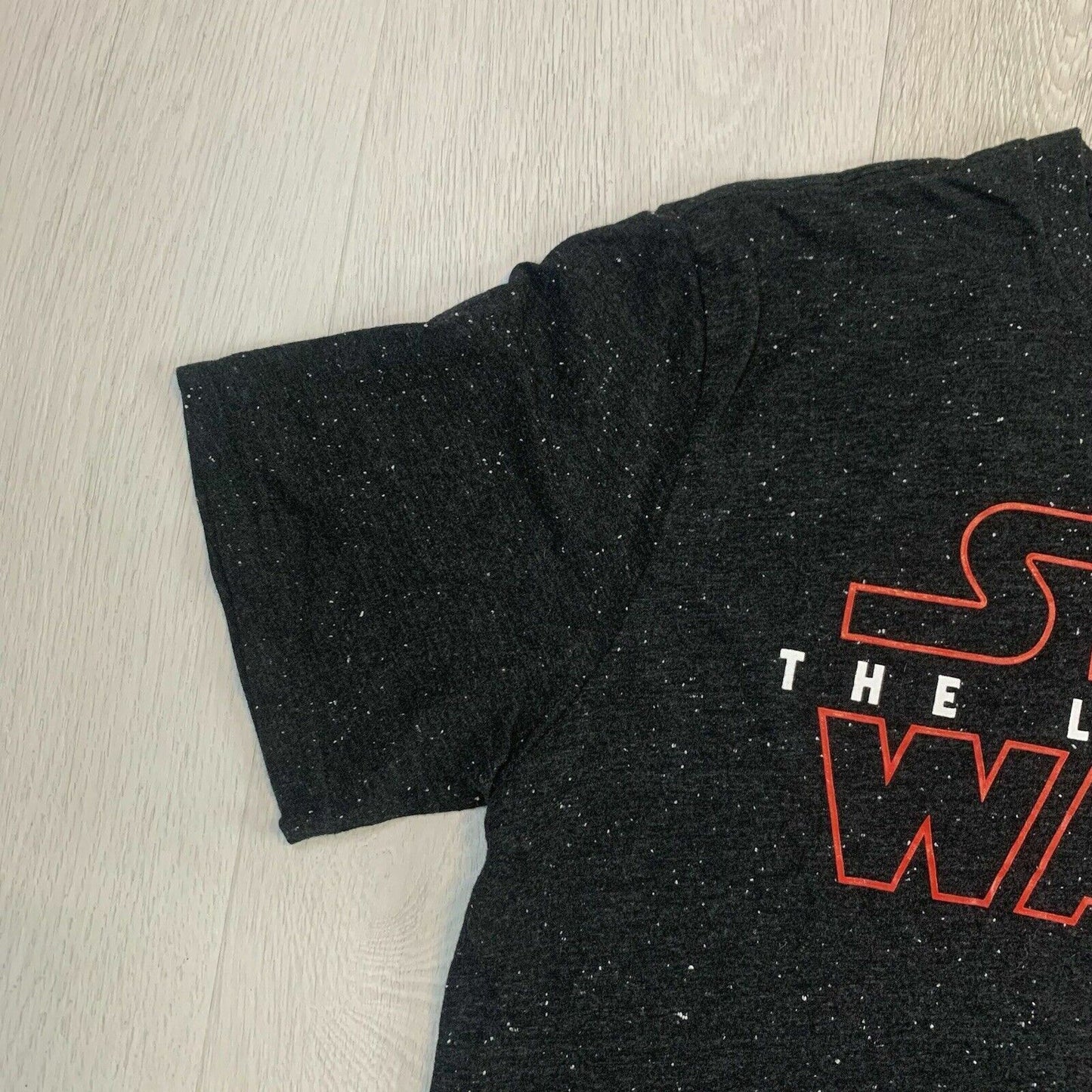 Disney Star Wars The Last Jedi Mens Black T-Shirt Size Large