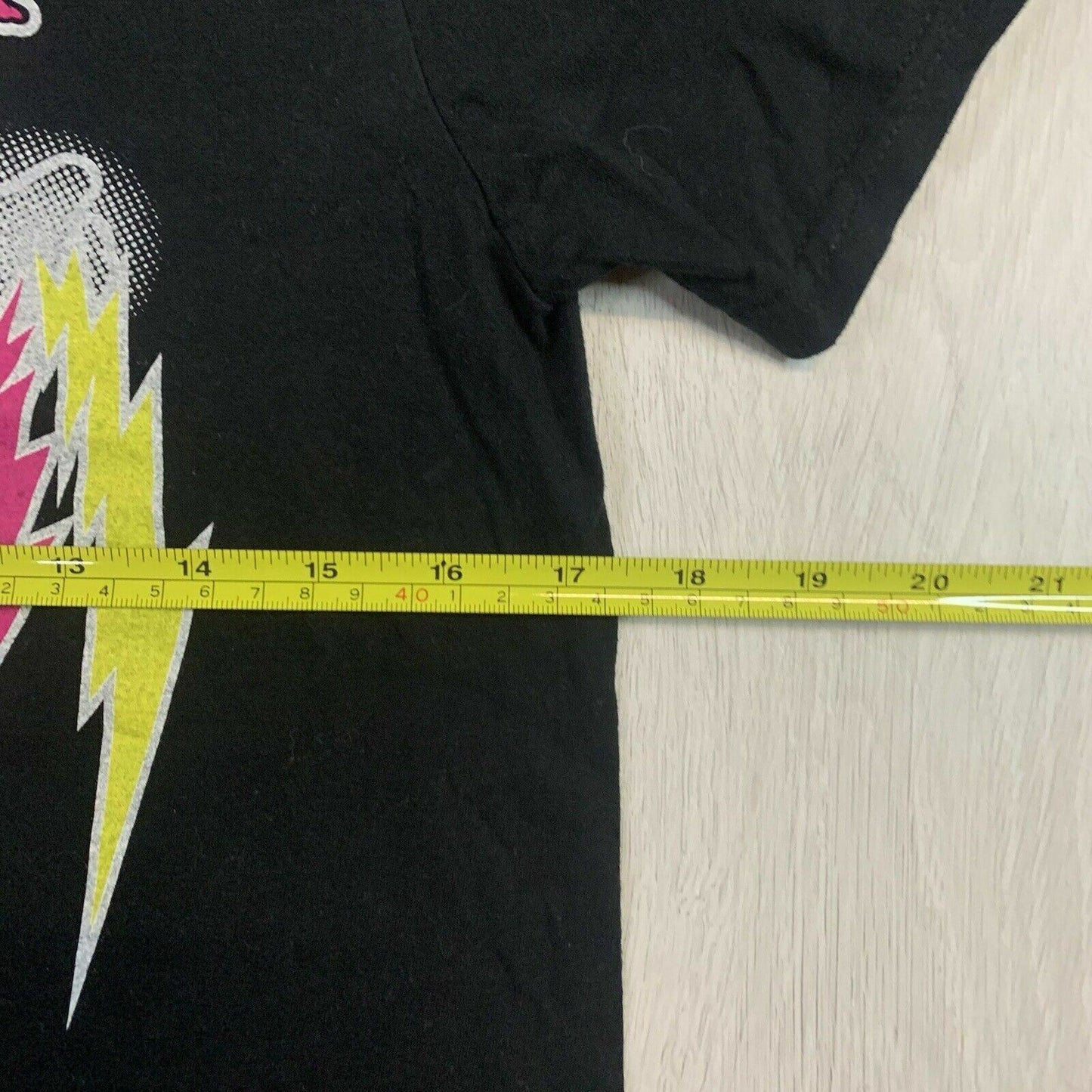 Print Ball Wizard Mens Black T-Shirt Size Small