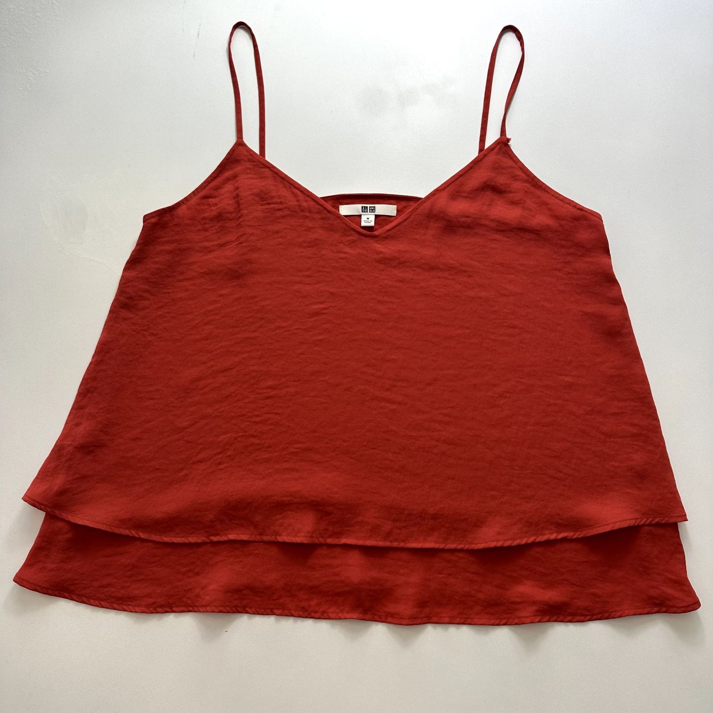Uniqlo Womens Red Singlet Top Size M
