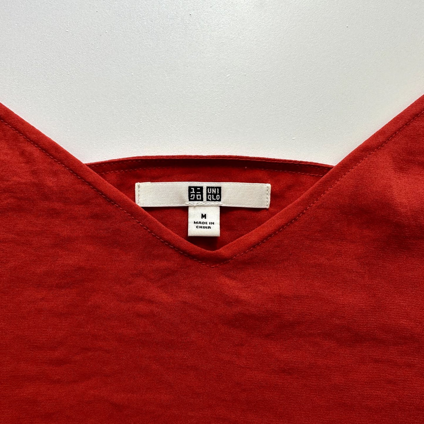 Uniqlo Womens Red Singlet Top Size M