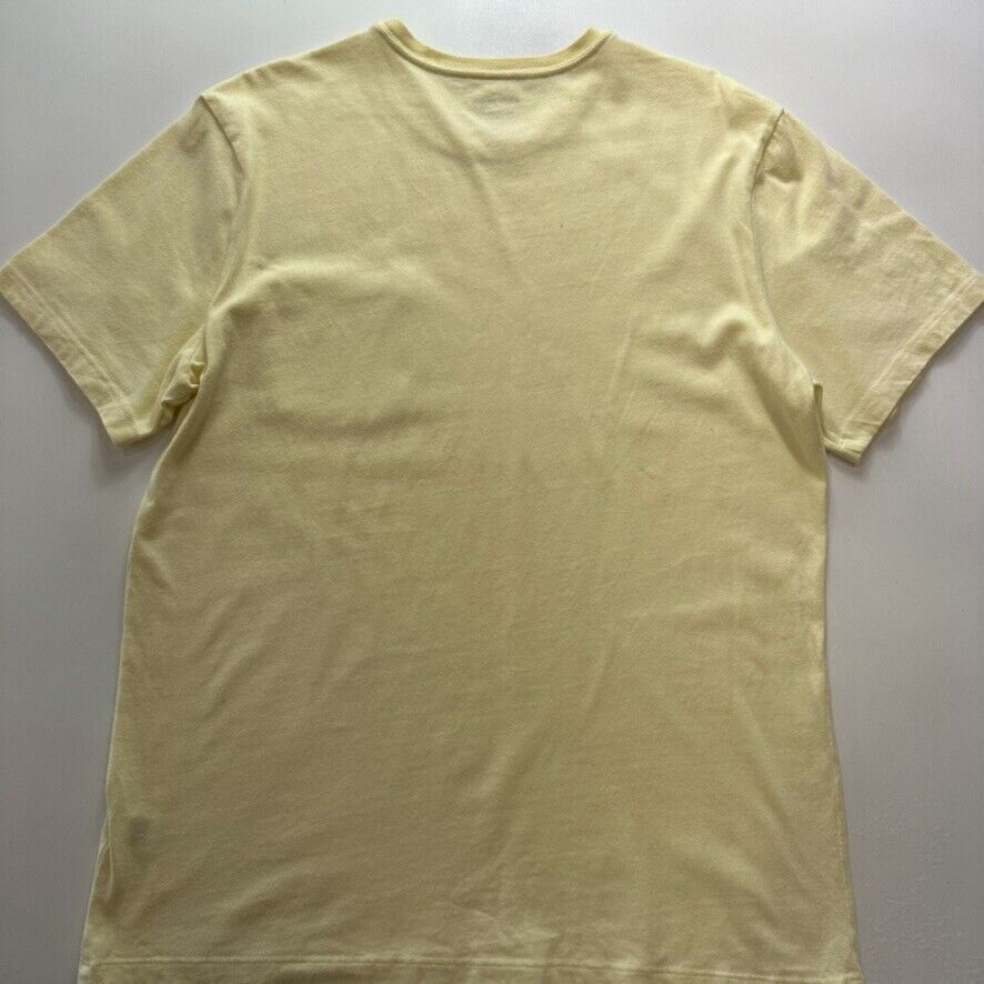 Banana Republic Mens Yellow T-Shirt Size Medium