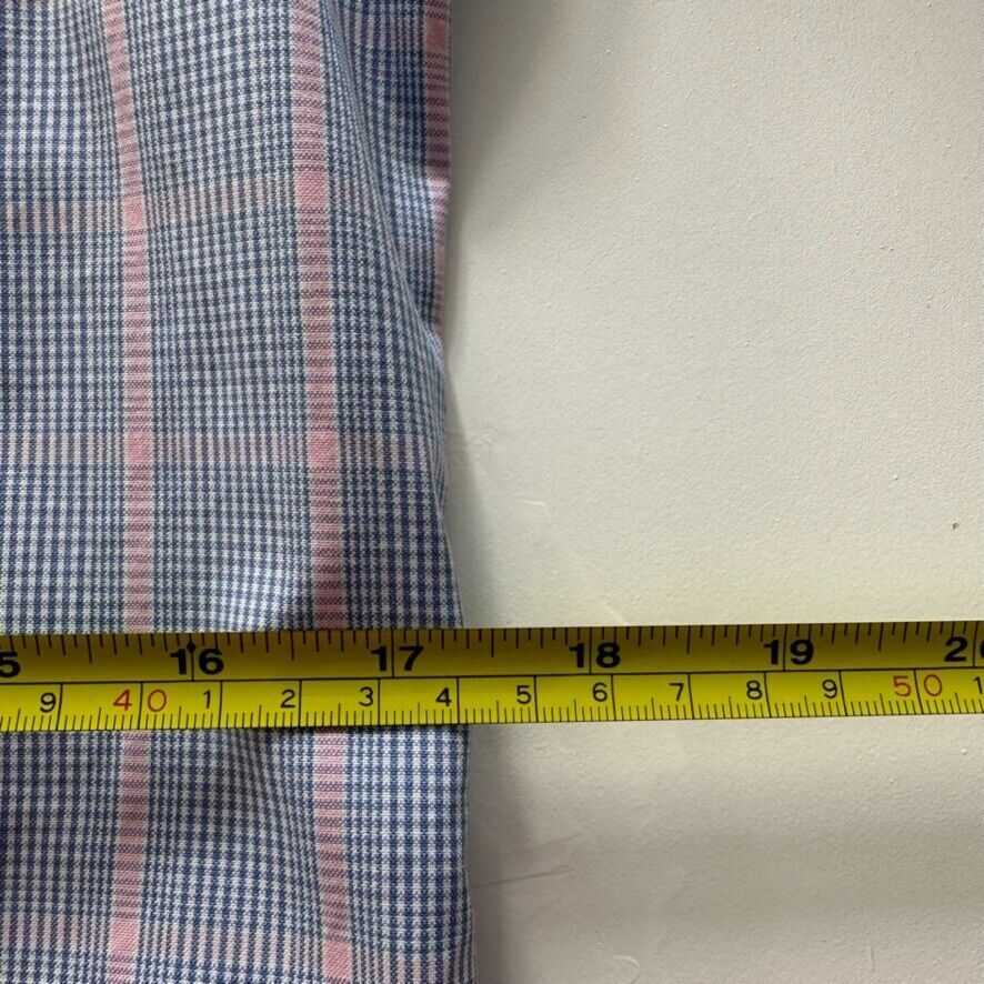M.J. Bale Long Sleeve Button Up Dress Shirt Size 38